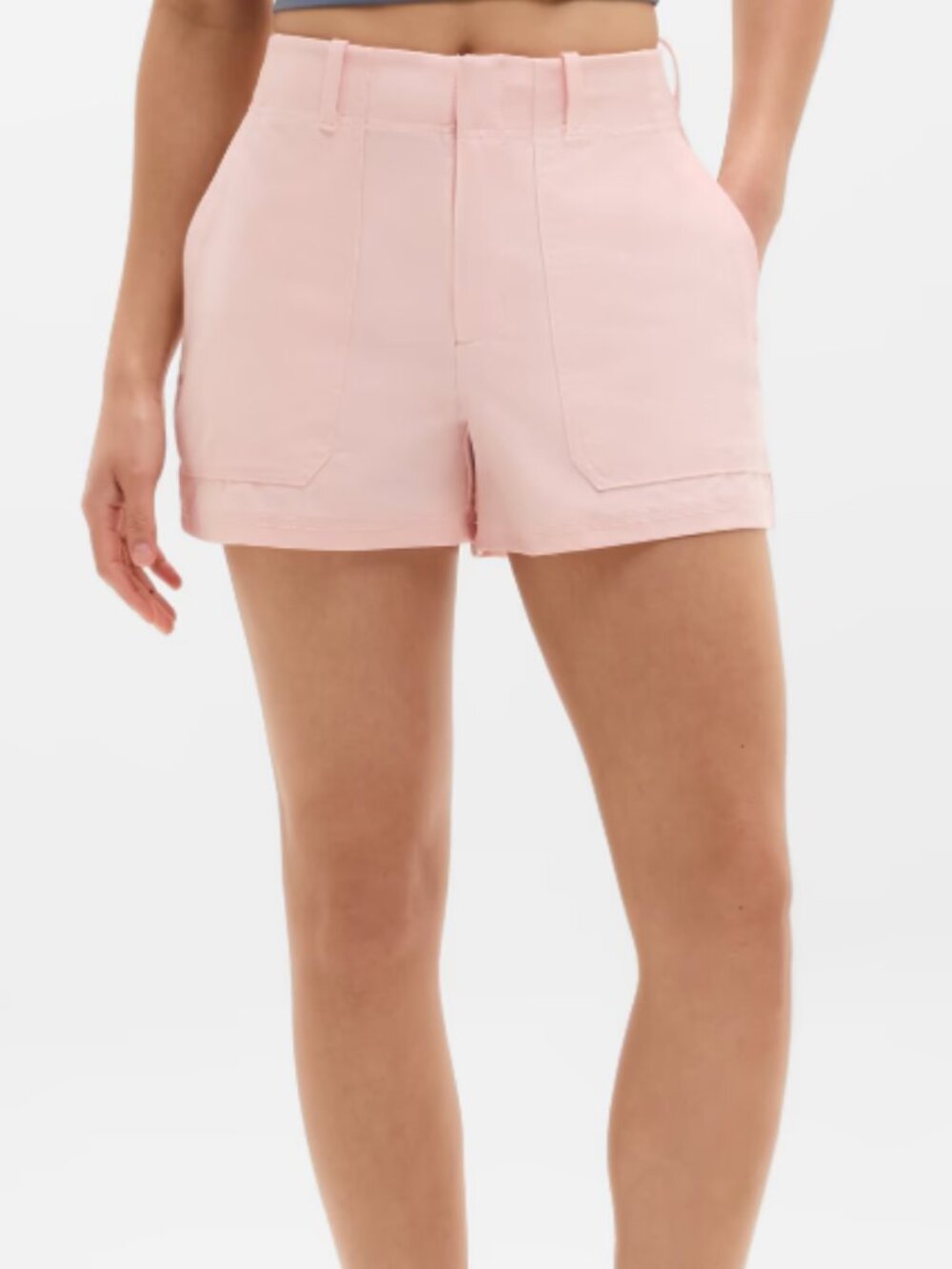 Athleta Women's Skyline Tailored Short in Pink Sand Size 16 NWT